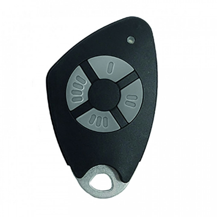 R404-0001 EMETTEUR 4 CANAUX BI-TECHNOLOGIE MIFARE® DESFIRE® LIGHT-NOIR