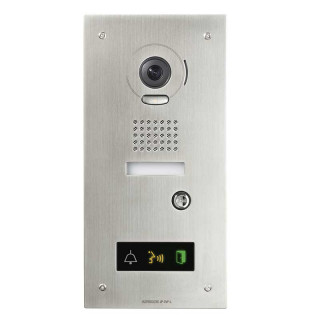 JPDVFL -Platine vidéo inox encastrée, synthèse vocale, pictos pour JP4MED