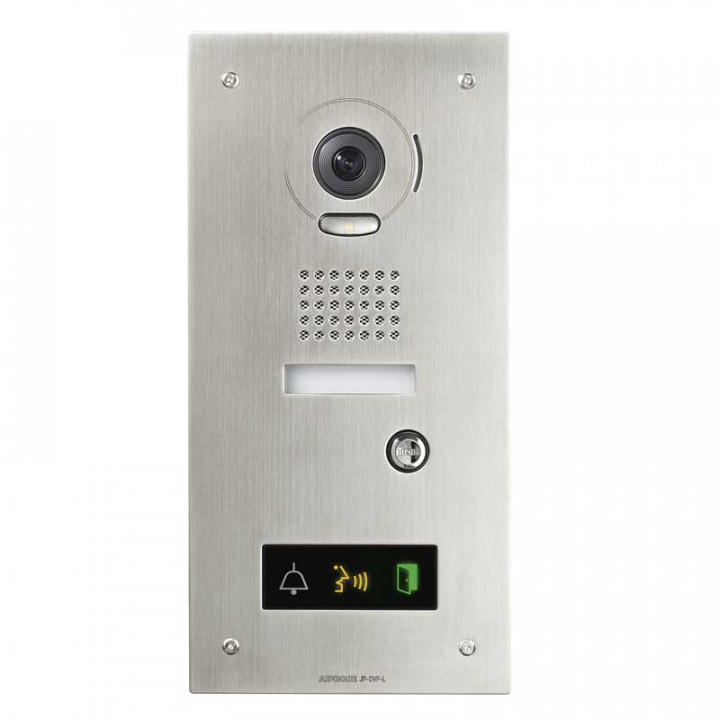 JPDVFL -Platine vidéo inox encastrée, synthèse vocale, pictos pour JP4MED