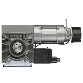 KD 30-40-24 KU MEC 40-Motoréducteur de rideau 400Nm, arbre 40, fin de course mécanique, secours par manivelle, sans câble pour transmission par chaîne