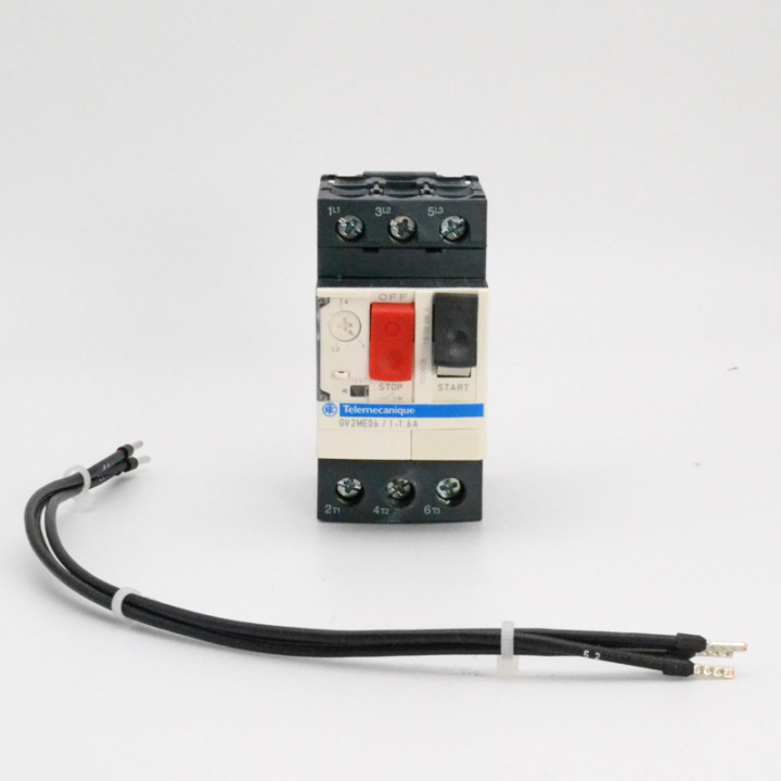 Kit disjoncteur magneto-thermique 1/1,6A+limande pour PIC4416 GP/M