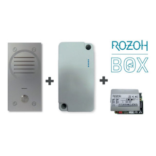 R501-0003 ROZOH BOX AUDIO:INTERPH.AUDIO+RELAIS+MOD.GSM-INC.AUDIO 10ANS