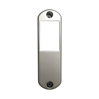 R801-0017 BOITIER SAILLIE POUR BOUTON POUSSOIR-FINITION CHROME MAT