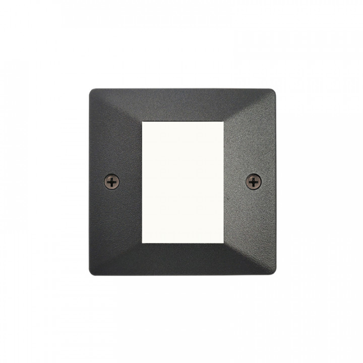 R801-0024 BOITIER ENCASTRE POUR BOUTON POUSSOIR-FINITION ANTHRACITE
