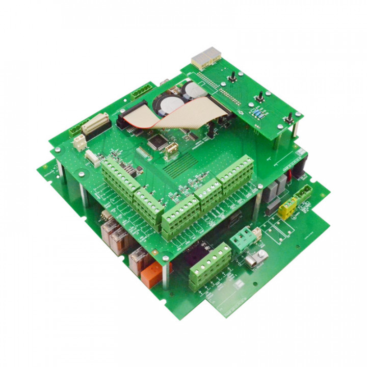 PIC 4416V7 GPHR-Electronique de commande avec variation de fréquence pour moteur triphasé 230V-7,5A en coffret avec 2 BP,1 arrêt et 1 sectionneur