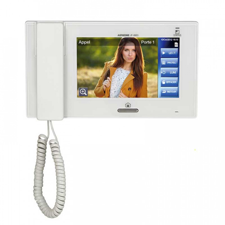 "JP4MED-Moniteur maître JP à mémoire, boucle magnétique, écran tactile 7"""
