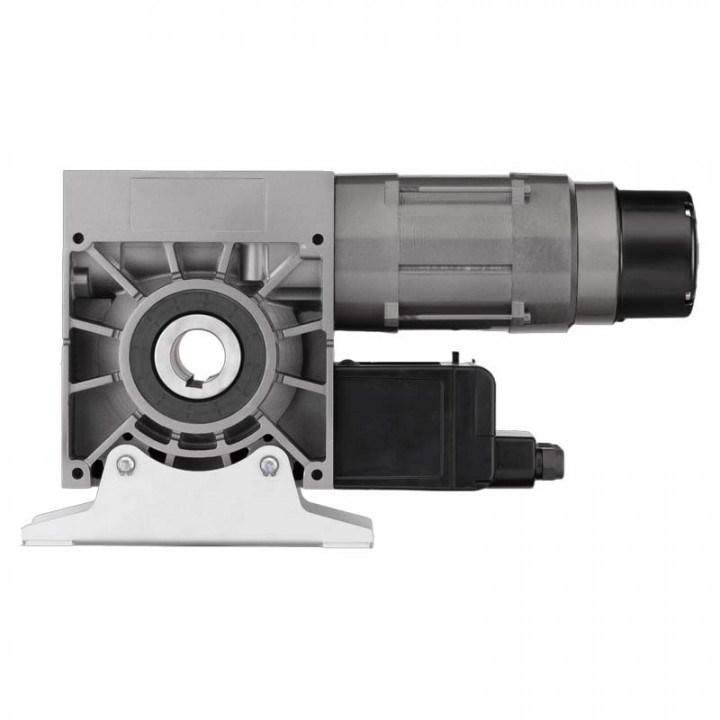 MDF 30-42-12 KE AWG-Motoréducteur de rideau 420Nm, axe 30, avec codeur, secours par manivelle, sans câble