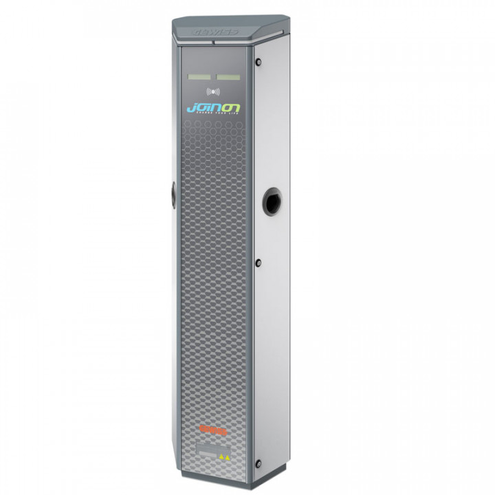 Borne colonne I-ON Tri 400V - 2 prises T2S 11 kW - RFID - compteur MID