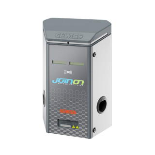 Borne murale I-ON Mono 230V - 2 prises T2S 7,4 kW - RFID - compteur MID