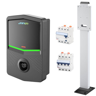 Pack I-CON Autostart 22 kW GWJ3004A WB RFID + diff 40 A + disj 10 kA + colonne 1 borne