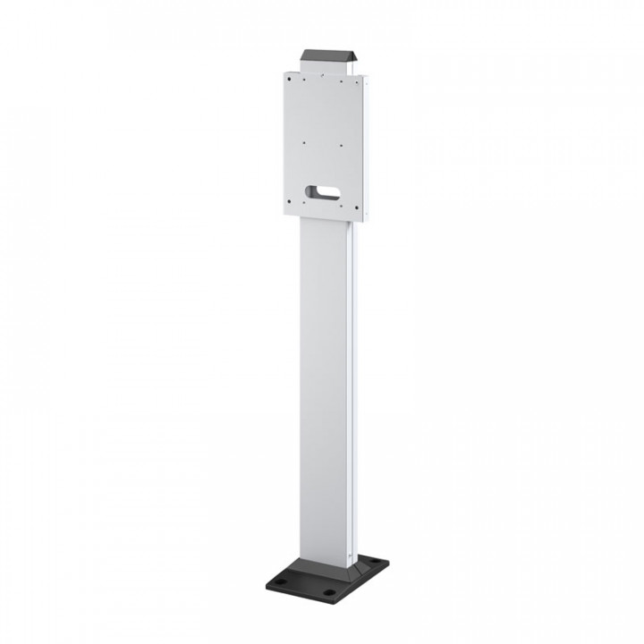 Colonne double face de fixation au sol pour 2 bornes I-CON
