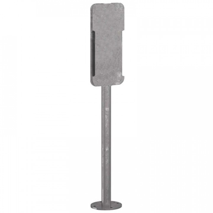 Pied de fixation tubulaire pour 2 bornes XEV1K ou XEV1R montées dos à dos (XEVA135)