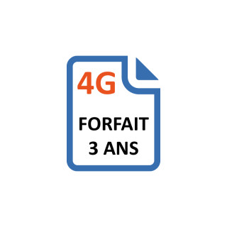 Forfait 4G pour carte SIM - 3 ans