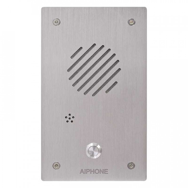 LEDIEA-Platine audio inox encastrée pour système lem/lef