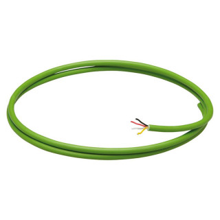 Câble de liaison TIC 2 conducteurs 1 x 2 x 0,8 gaine LSZH Ø 5,2 mm classe CCA vert