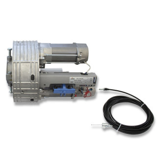 CRL360DE - Moteur central 230V avec frein pour grille et rideaux de 360kgs (76-240)