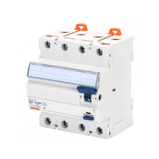 Interrupteur différentiel 4 pôles 40 A instantanné type A 30MA 4 modules
