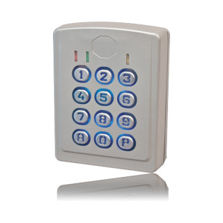 CL3C-clavier 2 relais 60 codes avec touches métal boitier métal 12/24vcc