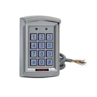 K1000-Clavier à code 1010 utilisateurs 2 relais 12/24VAC/DC