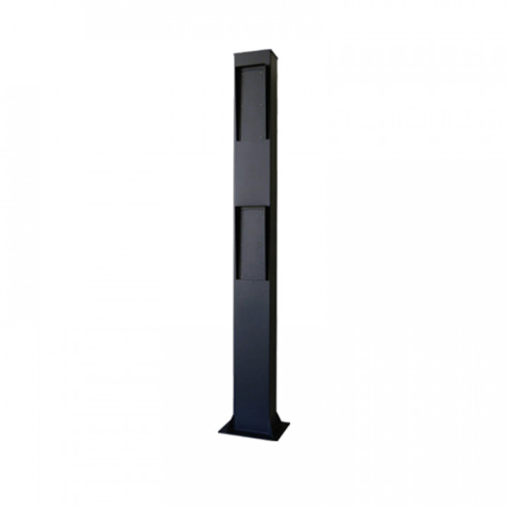 ACB250-Colonne 2500x250x2140mm avec 2 facades nues demontables 420x160mm