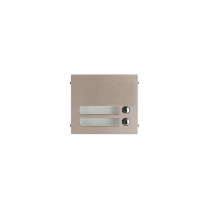 GF2P-FACADE ZAMAK 2 BOUTONS D'APPEL POUR GTSW