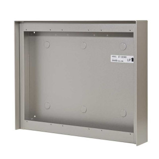 GT303HB-Cadre saillie avec visière en aluminium anodisé pour 3 façades d'encadrement 3 modules de référence GF3F