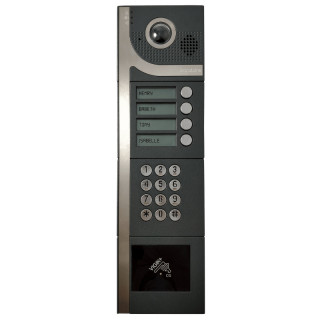 INTERPHONE ANTHRACITE 4 BP AVEC CLAVIER-VIGIK+® ML+CENTRALE 1P-SAILLIE