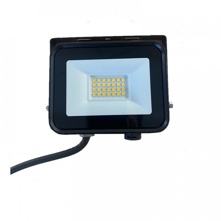 SPOTLED-PROJECTEUR LED ORIENTABLE 9-30VAC/DC-10W-CCT 4000K-CABLE 3M