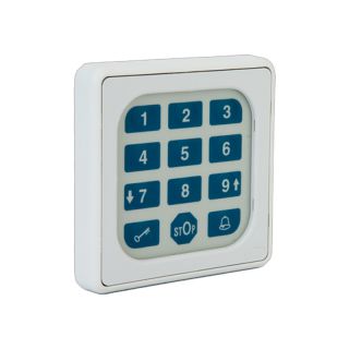CLAVIER SEUL POUR CODY 1/2/3-FACADE FEUILLE TACTILE-IP65- CABLE 5M