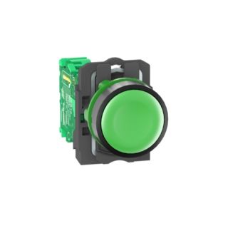ZB5RTA3 - Bouton émetteur vert pour système sans pile