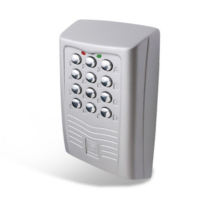 DKS1000T - Clavier filaire métal 12 touches rétroéclairées - 1000 codes