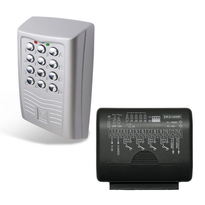 DKS1000 - Kit clavier radio KDS1000T + interface DKS1000R 4 canaux