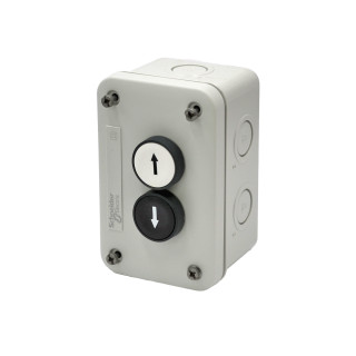 Boite à 2 boutons pour commande ouverture-fermeture