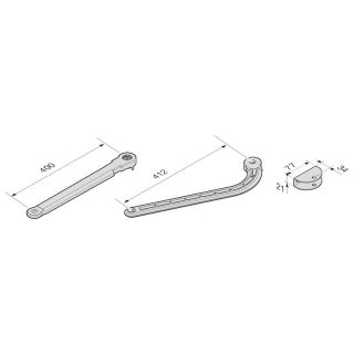 1 Bras droit articulé pour BLTOW24 (999679)