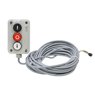 Boîte 3 boutons avec 10m de câble pour carte PIC 410 ( pour opérateurs de sectionnelles gamme SAI)