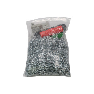 Kit chaîne et corde hauteur 9m avec maillon raccord pour treuil CH