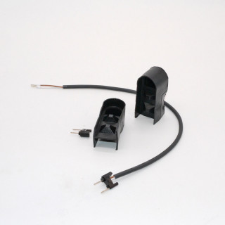 Jeu de bouchons de recouvrement pour palpeurs SKS/SKSL 51 à 105 avec diode et câble 0,3m