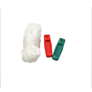 Kit corde hauteur 9m (lg:m) avec poignées rouge et verte pour opérateur de porte sectionnelle