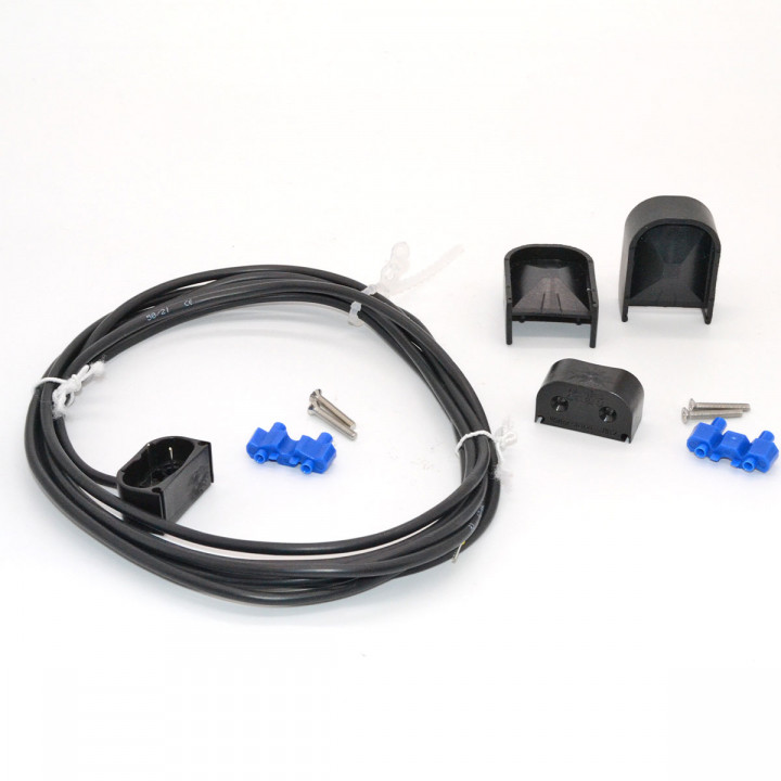 Jeu de bouchons pour optima 60 avec résistance  8.2kohm avec cable 3m sortie cote rail