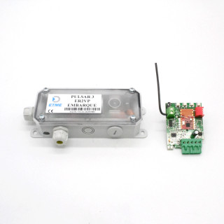PULSAR 3-KIT CONNECT-Kit transmetteur radio 2 voies, bi-directionnel, 868Mhz, pour transmission de l'état des sécurités