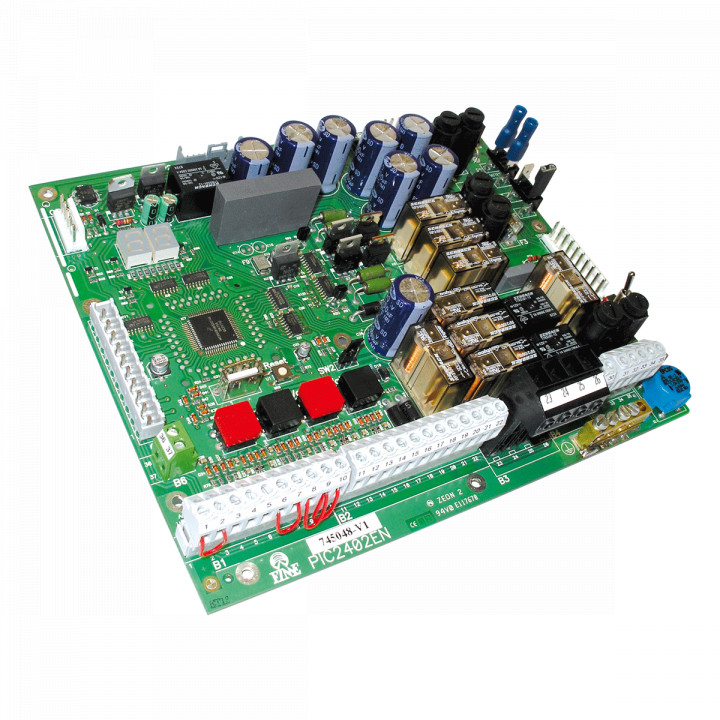 PIC 2402EN-Carte seule de commande pour 2 moteurs 24Vdc avec ou sans fins de course