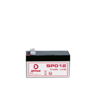 SP012-Batterie 12 V, 1,2 Ah - Emballage individuel