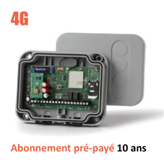 CARHF4G-10 - Récepteur S504, 1000 codes usagers, en boitier, avec abonnmenet 4G 10ans