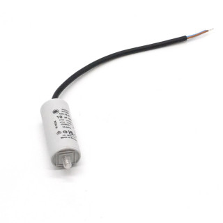 Condensateur 10µF 400V en boitier plastique 30x70 avec câble 250mm