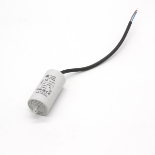 Condensateur 12µF 400V en boitier plastique 36x70 avec câble 250mm