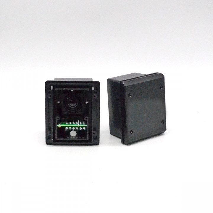 CDR841I00-Cellule émettrice/réceptrice orientable, portée 15m, en boitier pour montage encastrée