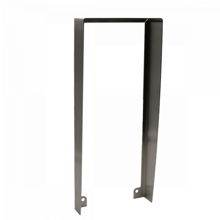 VS360M-Visiere inox pour platine 360x140