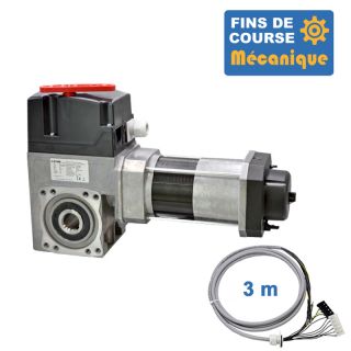 SACL 430E 24TRS+3M-Opérateur de porte sectionnelle max:430kgs, triphasé, secours par debrayage rapide, fins de course mécanique 