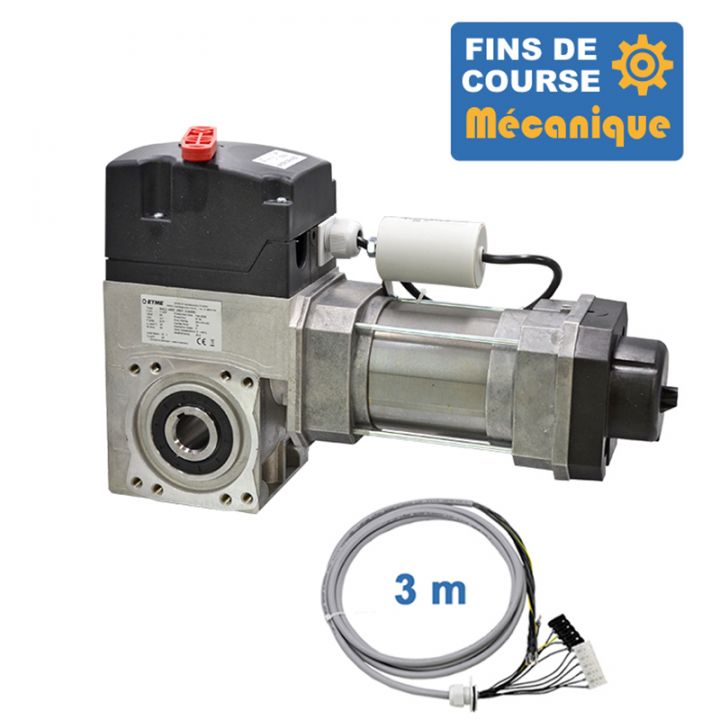 SACL 400E 24TRS+3M-Opérateur de porte sectionnelle max:400kgs, 230V, secours par debrayage rapide, fins de course mécanique avec