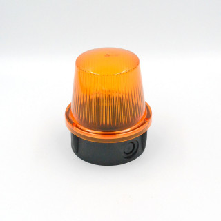 Luna orange clignotant-Feu avec ampoule 24VAC 15W